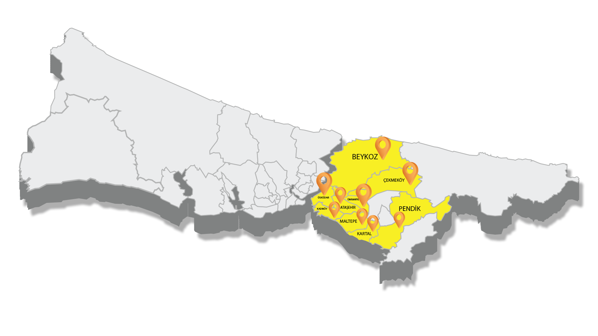 Hizmet Bölgeleri Fotoğrafı